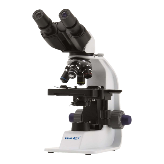 VWR VisiScope ML103 POL Instruction Manual