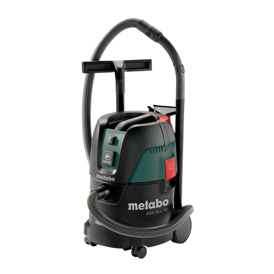 Metabo ASA 30 L PC Inox Original Instructions Manual