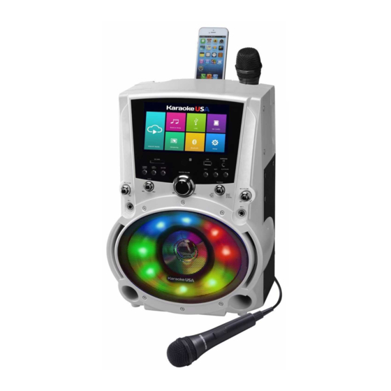 Karaoke USA WK760 Manuals