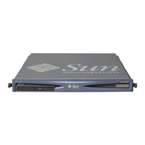 Sun Microsystems Netra 120 User Manual