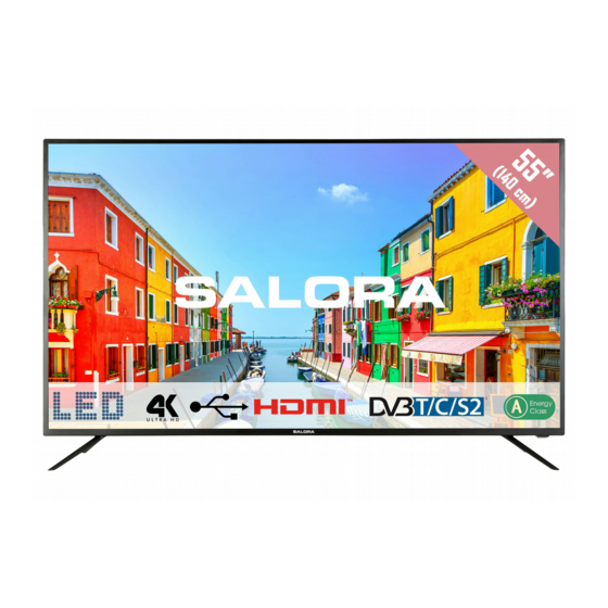 Salora 55UHL2500 User Manual