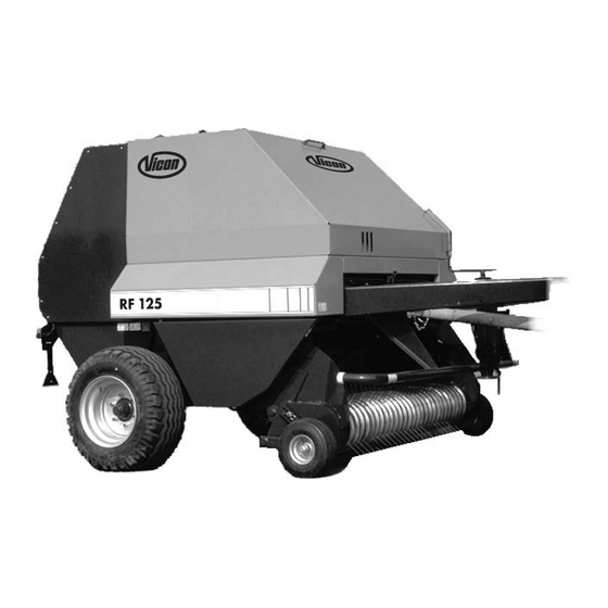 Vicon RF121 R Operation Manual