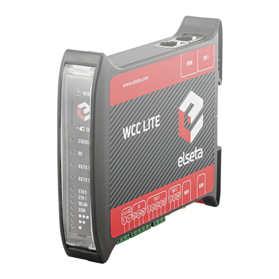 Elseta WCC Lite User Manual