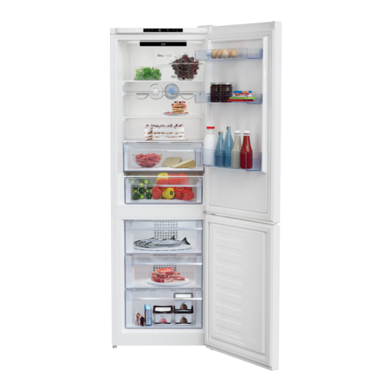 Beko RCNA366I30W Refrigerator Freezer Manuals