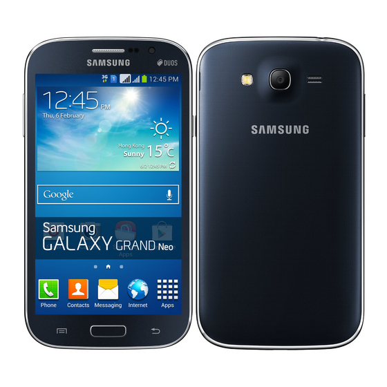 Samsung GT-I9063T User Manual