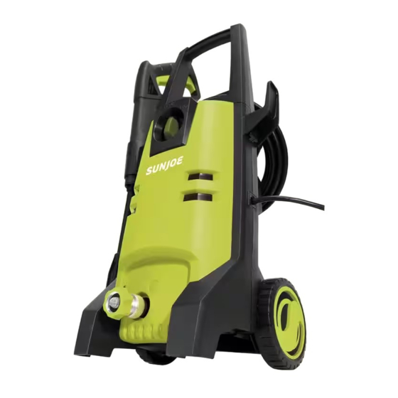 SNOWJOE SUNJOE SPX1500-RM Operator's Manual