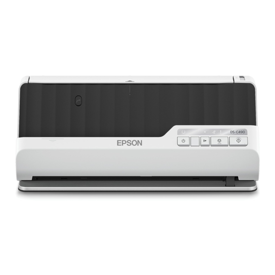 Epson DS-C490 Quick Start Manual