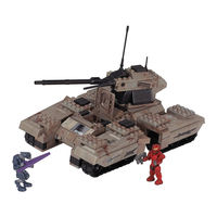 Mega Bloks HALO WARS UNSC Scorpion 96807 Assembly Instructions Manual