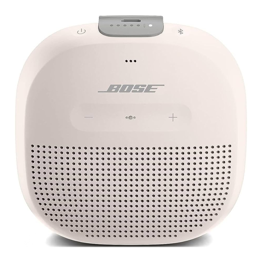 Bose SoundLink Micro - Bluetooth Speaker Manual