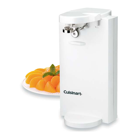 Cuisinart CCO-40 Series Instruction Booklet