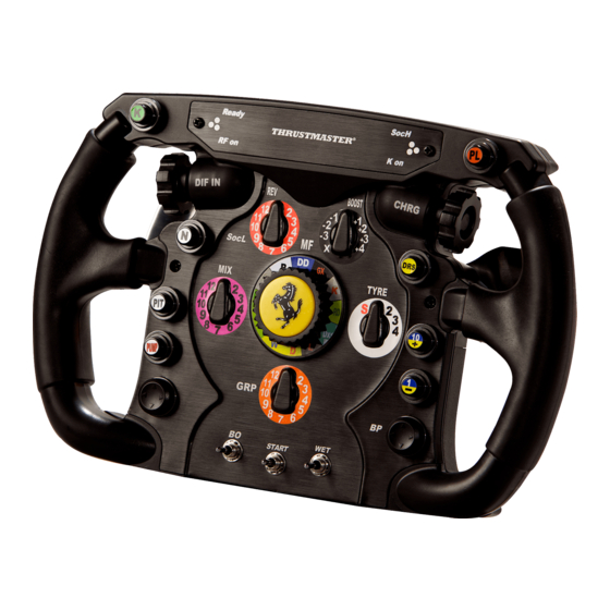 Thrustmaster F1-ADD-ON Assembly Instructions Manual