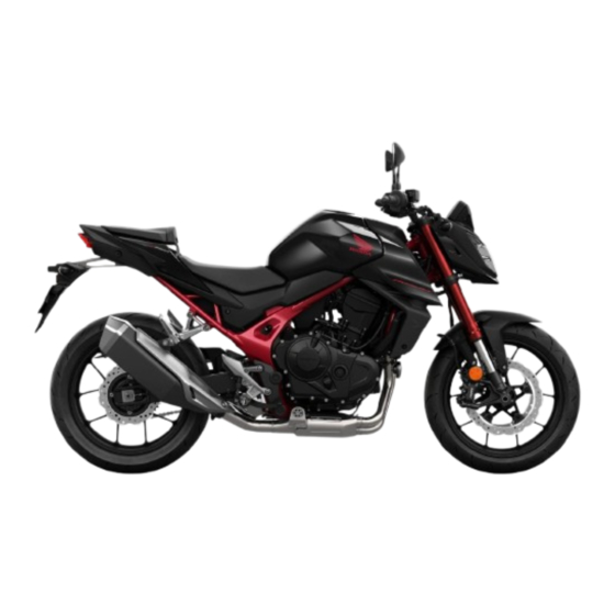 HONDA HORNET 2023 SHOP MANUAL Pdf Download | ManualsLib