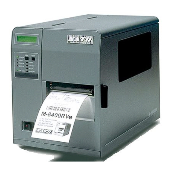 SATO M-8400RV Operator And Technical Reference Manual