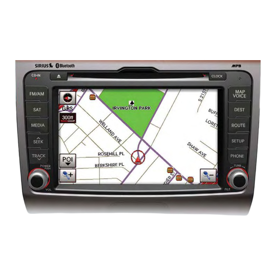 Kia TQ8-AVN-200SLA Manuals