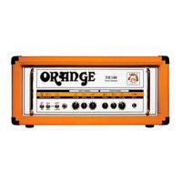 Orange TH100 Owner's Manual