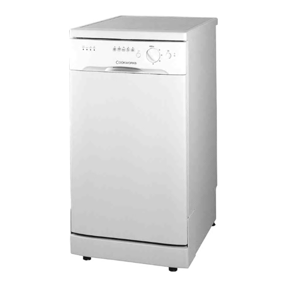User Manuals: Cookworks DISHWASHER Spare Parts