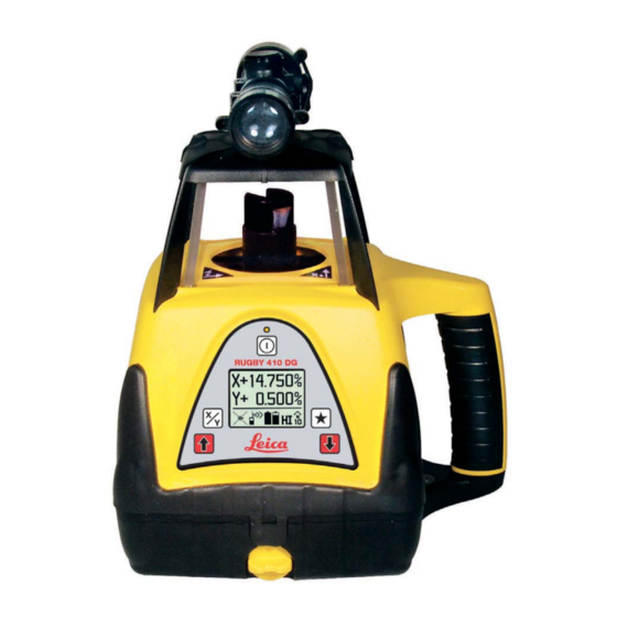 Leica Rugby 420 DG User Manual