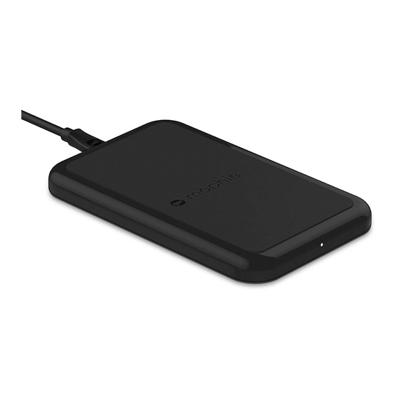 Mophie charge force Quick Start Manual
