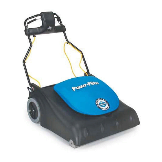 Powr-Flite PF2030 Operators Manual & Parts Lists