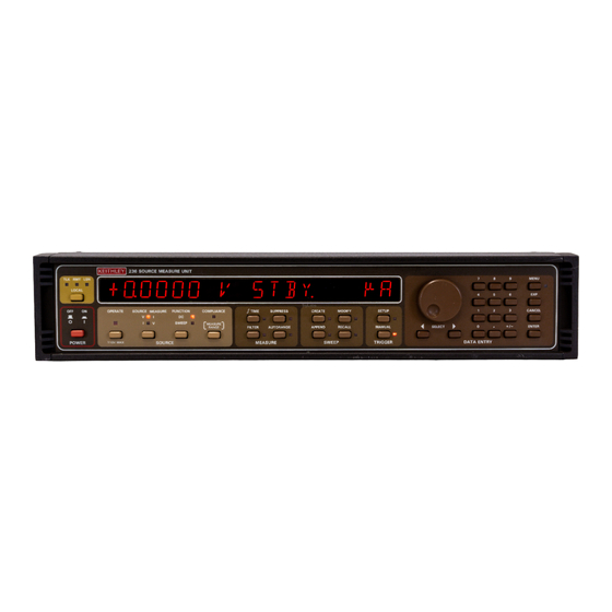 Keithley 236 Service Manual