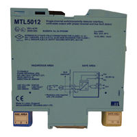 MTL MTL5012 Instruction Manual