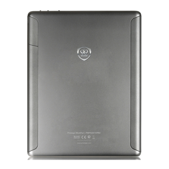 Prestigio MultiPad PMP5097CPRO Quick Start Manual