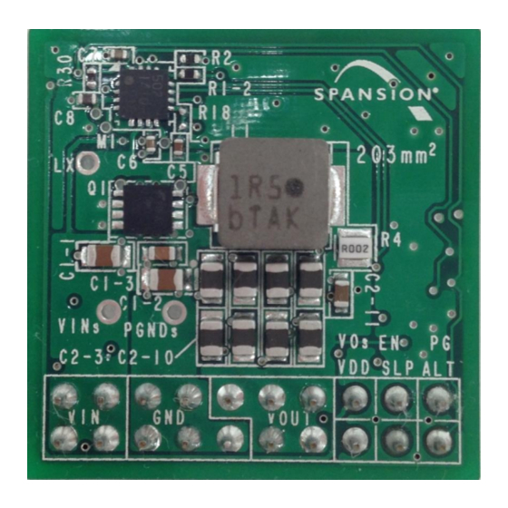 Infineon Technologies Cypress MB39C502-EVBSK-01 Operation Manual