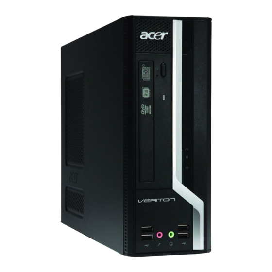 Acer Veriton X680G Manuals