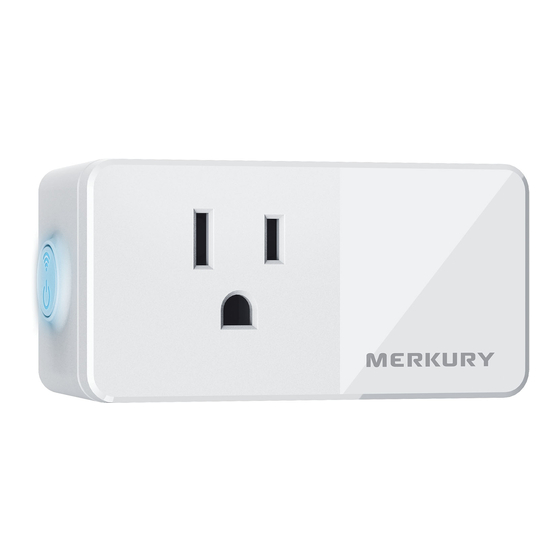 Merkury Innovations SMART WI-FI PLUG Start Manual