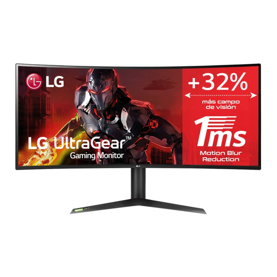 LG UltraGear 38GL950G-B.AEU Owner's Manual