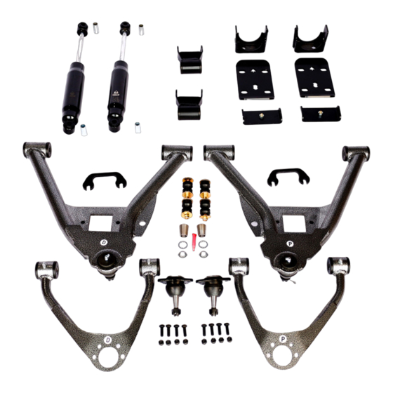 IHC suspension GM 1500 Instructions Manual