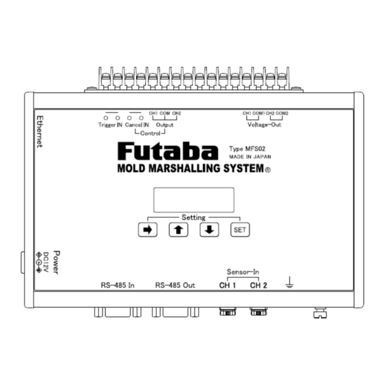 FUTABA MFS02 Manuals