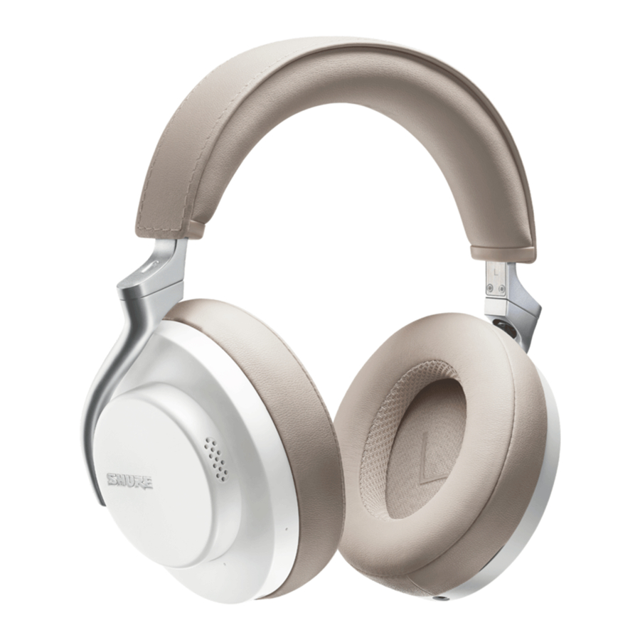 Shure AONIC 50 - Wireless Headphones Manual