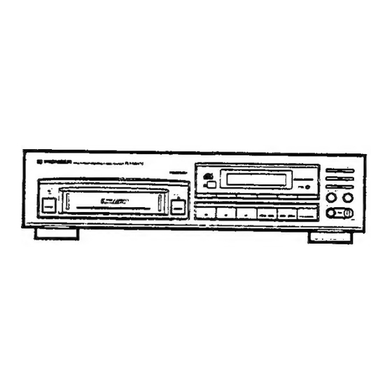 Pioneer PD-M602 Service Manual