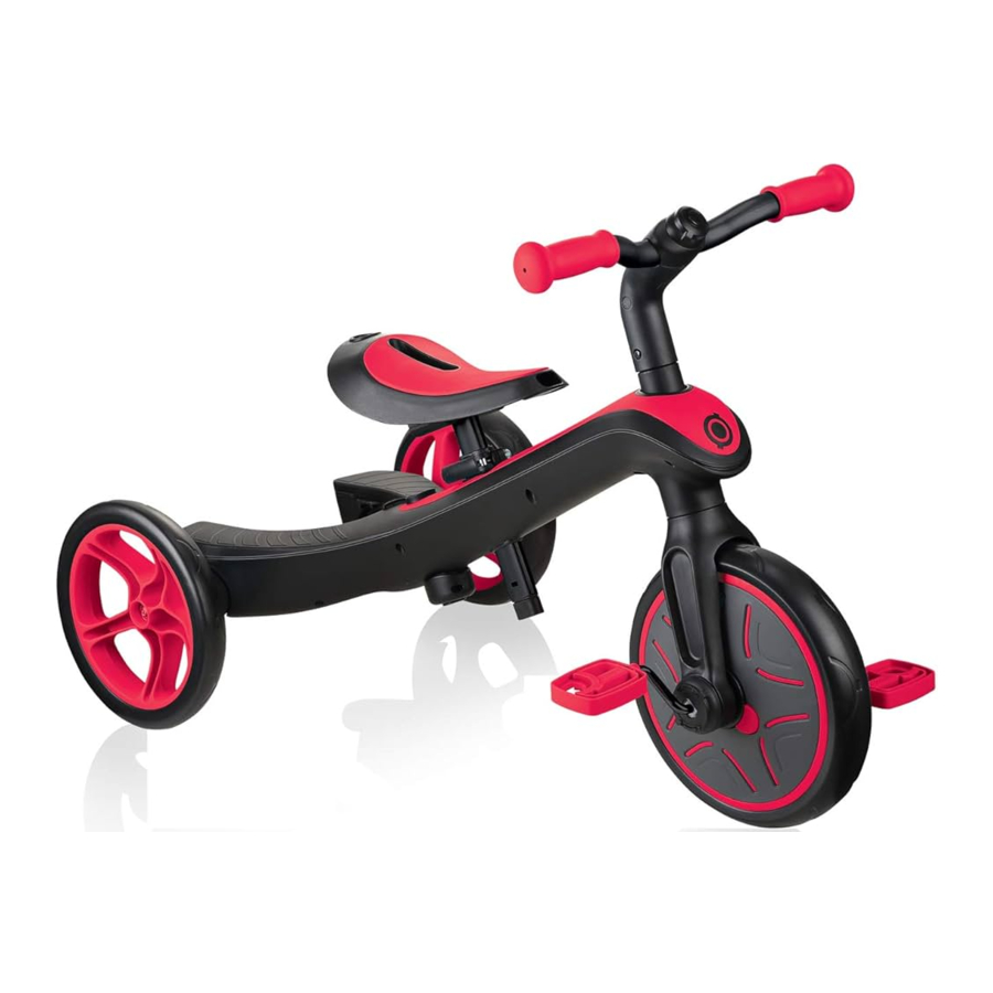GLOBBER EXPLORER TRIKE Series Manual
