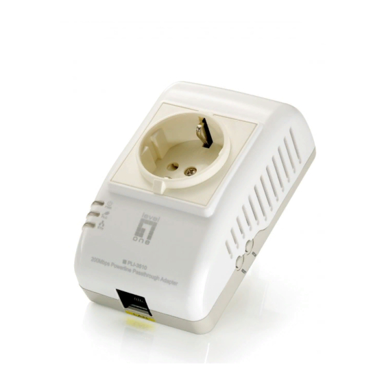 LevelOne PLI-3510 User Manual