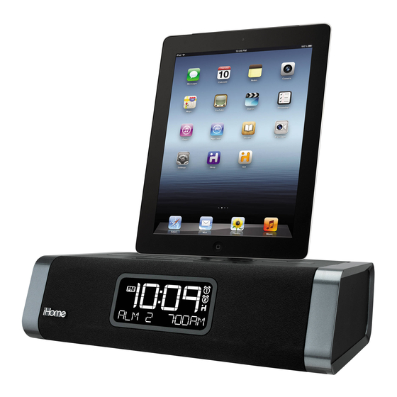iHome iDL45 Fm Clock Radio
