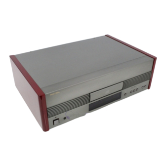 Rotel RHCD10 Owner's Manual