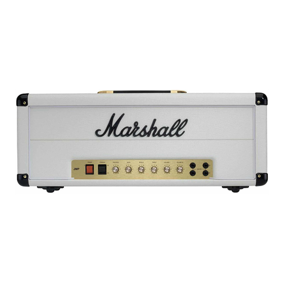 Marshall Amplification 1959RR Manuals