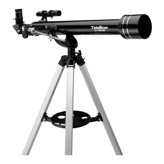 MEADE TELESTAR 60AZA INSTRUCTION MANUAL Pdf Download ManualsLib