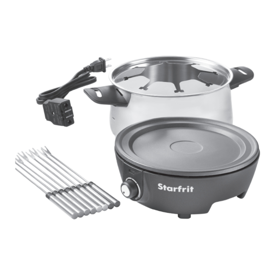 STARFRIT 024700 Instructions For Use And Care Manual