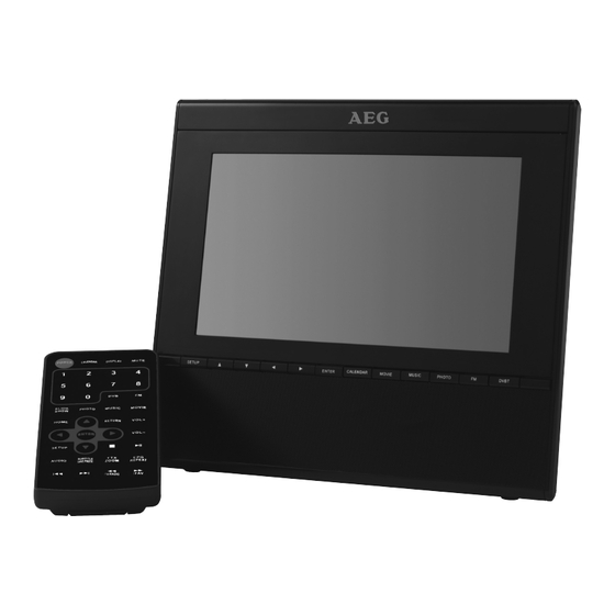 AEG CTV 4910 DVB-T Manuals