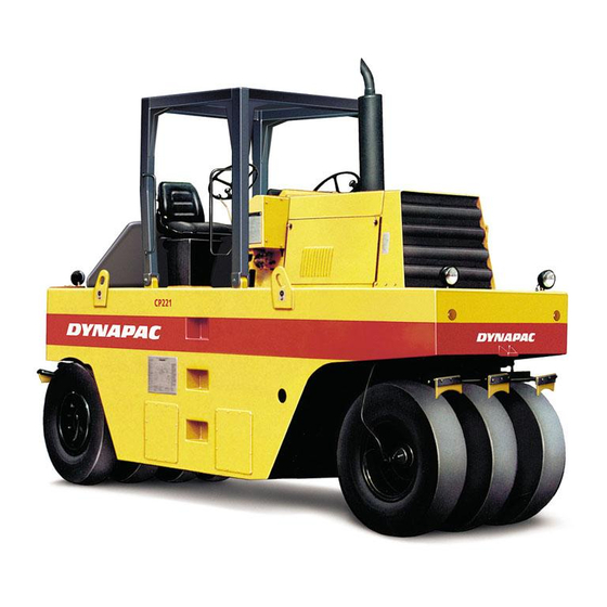 Dynapac CP221 Operation