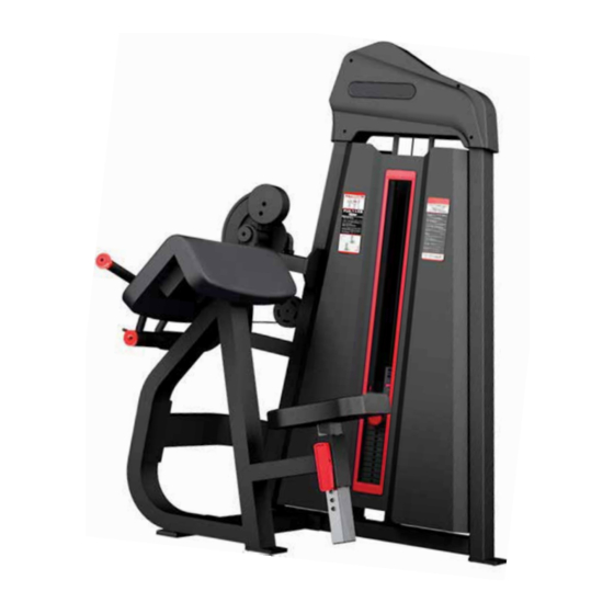 User Manuals: SB SB-BTCC200S Bicep Combo Machine
