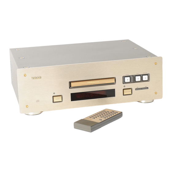 Teac VRDS-T1 Service Manual