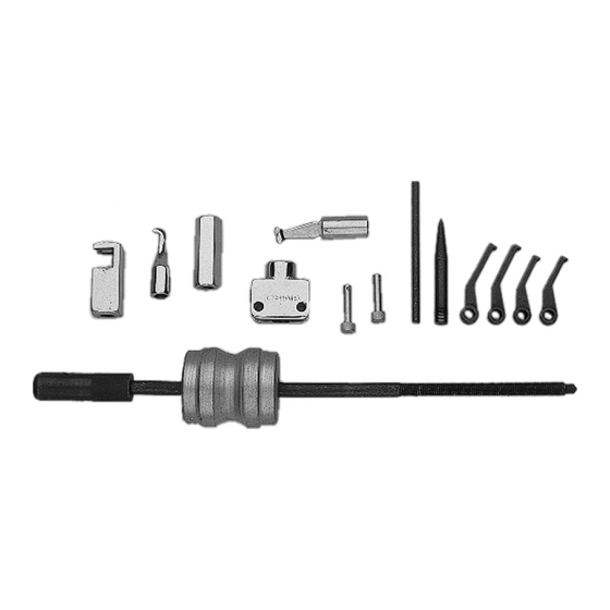 U.S. General 15 PIECE SLIDE HAMMER SET Assembly And Operating Instructions
