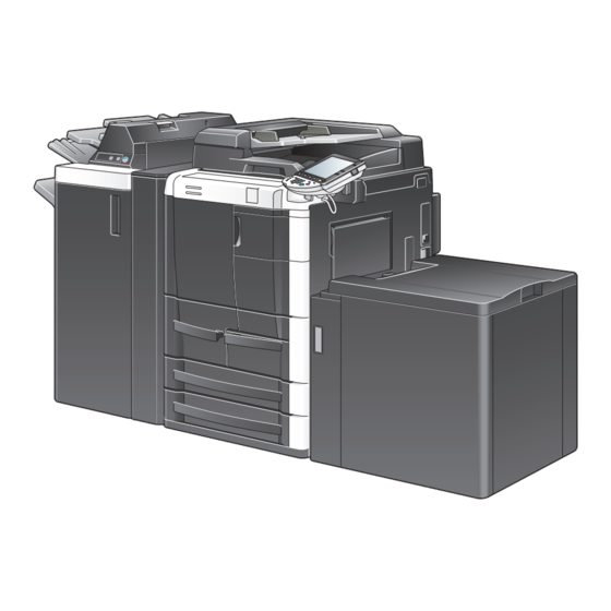 Konica Minolta bizhub 601 User Manual