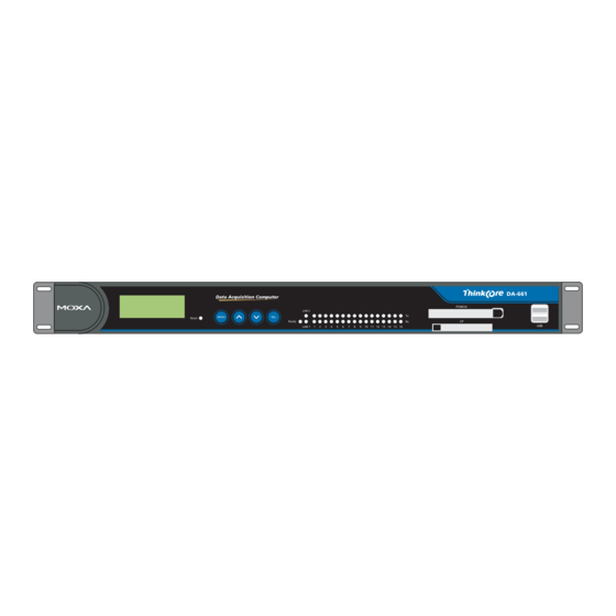 Moxa Technologies ThinkCore DA-661 Hardware User Manual