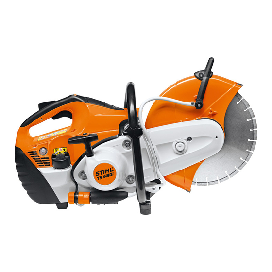 Stihl TS 480i Instruction Manual