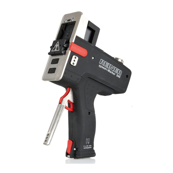 Reiner 940 Short Instruction